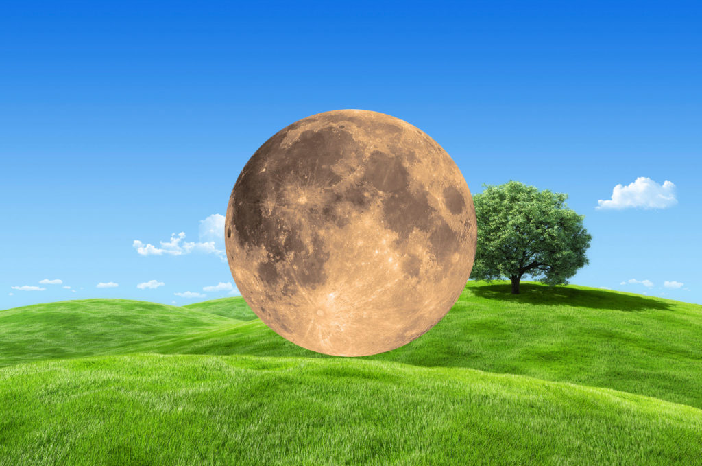 Pretty-landscape-and-moon